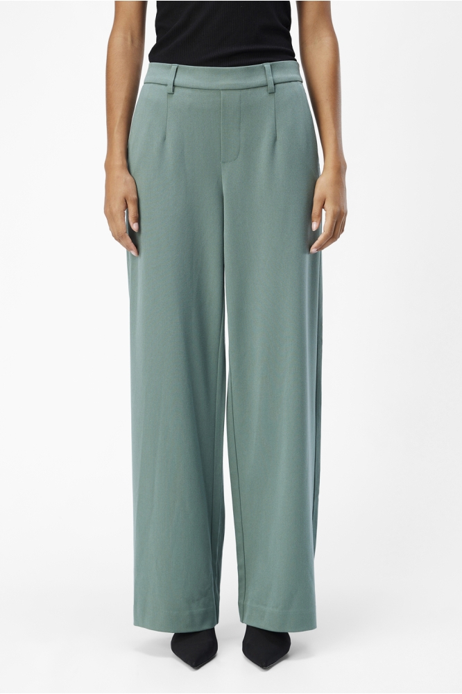 OBJLISA WIDE PANT NOOS 23037921 DARK FOREST